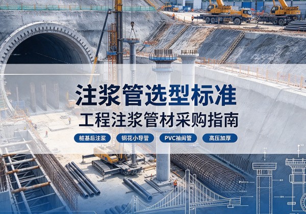 白玉注浆管选型标准